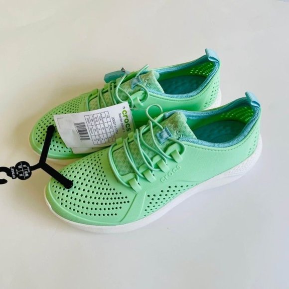 crocs literide pacer green